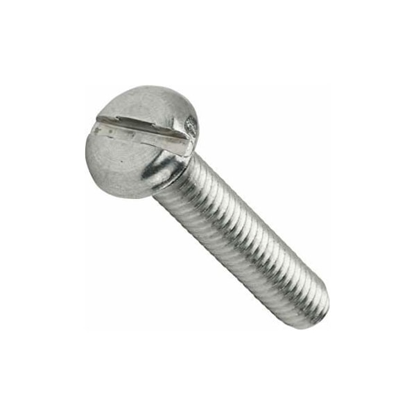 Newport Fasteners #10-32 x 3 in Slotted Pan Machine Screw, Plain 18-8 Stainless Steel, 1000 PK 101044-BR-1000 - main